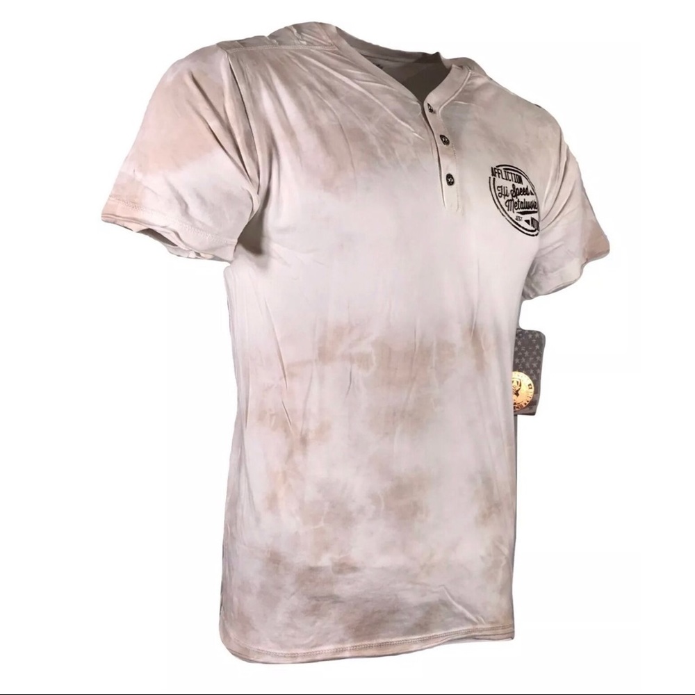 AFFLICTION Men's T-Shirt SPEED METALWORK Biker - Picture 6 of 8